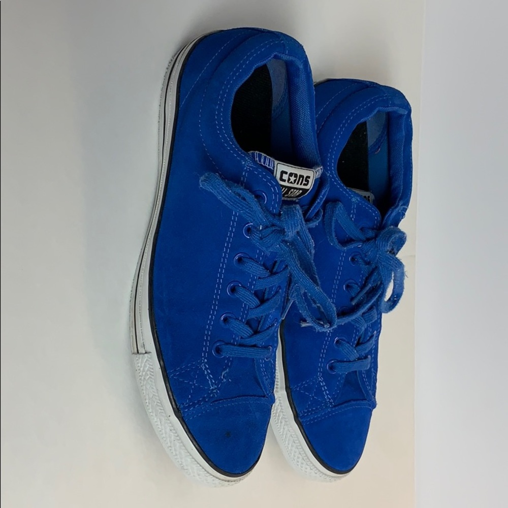 Converse Men’s US Sz 11 Blue Leather Upper